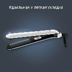 Выпрямитель для волос Rowenta Easyliss Pure SF1628F0 белый/серый, 25 мм, 200 °C, 1 режим, фото16