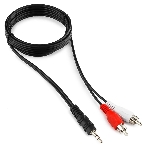 Кабель аудио Gembird Jack3.5/2xRCA, 1.5м, фото 1