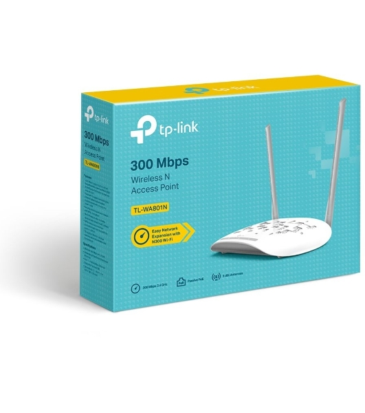 Беспроводная точка доступа TP-Link TL-WA801N серии N, скорость до 300 Мбит/с