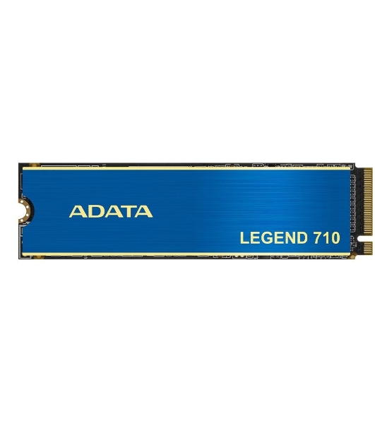 Накопитель SSD ADATA LEGEND 710, 2Tb, PCIe 3.0 x4, M.2 2280, NVMe, R/W 2400/1800, с радиатором