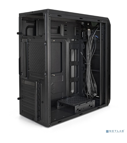 Компьютерный корпус Miditower ExeGate XP-334UC-XP500 (ATX, XP500 с вент. 12см, 1хUSB/1хUSB 3.0/1хTypeC, аудио, черный)
