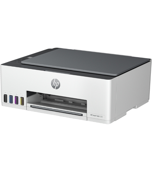 МФУ струйный HP Smart Tank 520 (1F3W2A), A4, цветной, печ. до 12 стр/мин. (ч/б) до 5 стр/мин. (цвет), 1200 x 1200 dpi, USB