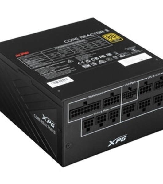 Блок питания ADATA XPG CORE REACTOR II 1200 (COREREACTORII1200G-BKCEU), 1200Вт, 80 PLUS Gold, 135мм, модульный, черный