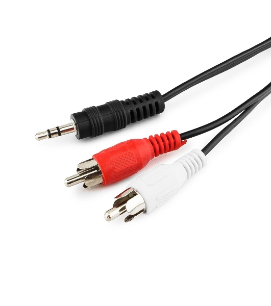Кабель аудио Gembird Jack3.5/2xRCA, 1.5м