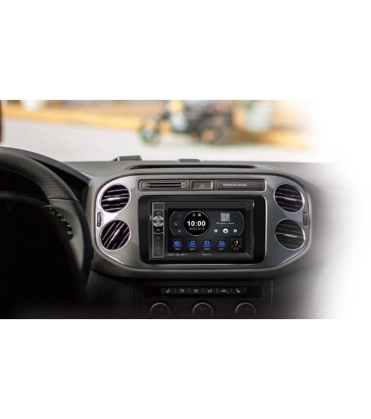 Автомагнитола Prology MPV-120, 2 DIN, 6.2', Bluetooth, USB Type-A, AUX, пульт ДУ