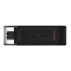 Флешка USB Kingston DataTraveler DT70 (DT70/128Gb), 128Gb, USB Type-C 3.2, R/W 70/45, черный, фото15