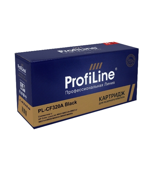 Картридж лазерный ProfiLine PL-CF320A №652A для принтеров HP CLJ Enterprise M651dn/651n/651xh/M680dn/680f/680z 11500 копий Black