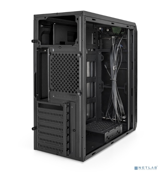 Компьютерный корпус Miditower ExeGate XP-334UC-XP500 (ATX, XP500 с вент. 12см, 1хUSB/1хUSB 3.0/1хTypeC, аудио, черный)