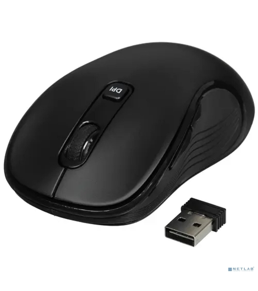 Мышь беспроводная Acer OMR303 черный, 1600 dpi, радиоканал, USB, кнопки - 6