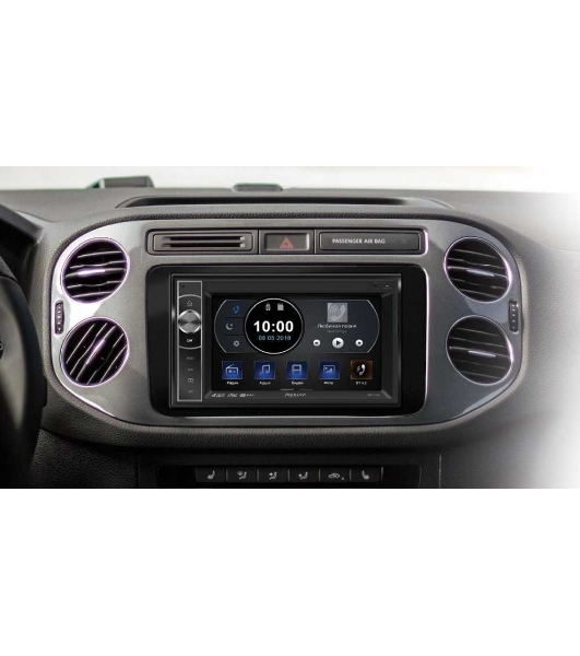 Автомагнитола Prology MPV-120, 2 DIN, 6.2', Bluetooth, USB Type-A, AUX, пульт ДУ