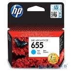 Картридж струйный HP 655 CZ110AE голубой для HP DJ IA 3525/4615/4625/5525/6525 (600 стр.), фото6