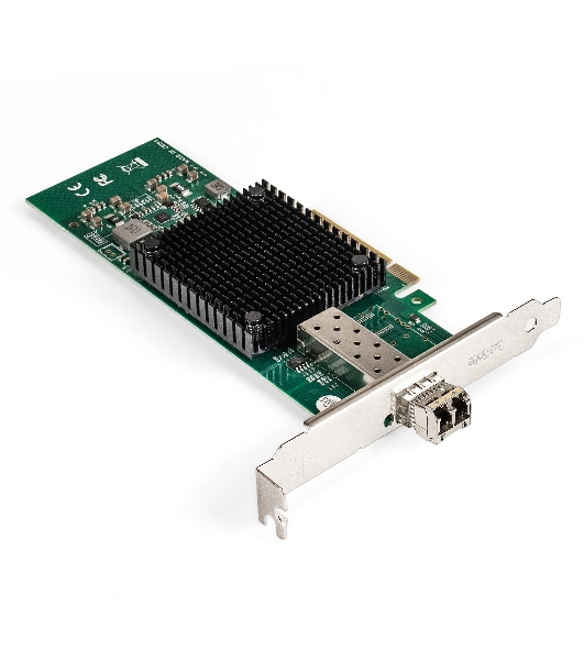 Комплект: Сетевой адаптер SFP+ ExeGate EXE-X520-DA1 + Трансивер Multi-Mode до 300м EXT-10G-MM850-LC2-300M (EX296227RUS PCI-E x8 v2.0, порты 1x SFP+ 10Gb/s (10/5/2.5/1Gb/s, 100Mb/s), Server NIC Intel Chipset JL82599EN + EX298327RUS: Tx:850/Rx:850 нм, до 300 м, разъем Duplex LC)