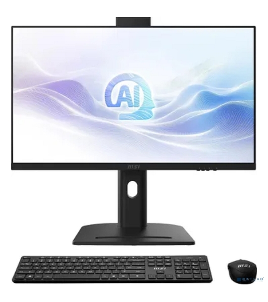 Моноблок MSI Modern AM273QP AI 1UM-088XRU 27' WQHD Core Ultra 7 155H (1.4) 32Gb SSD1Tb Graphics CR без ОС 2.5Gigabit WiFi BT 120W клавиатура мышь Cam черный 2560x1440 (9S6-AF0111-088)