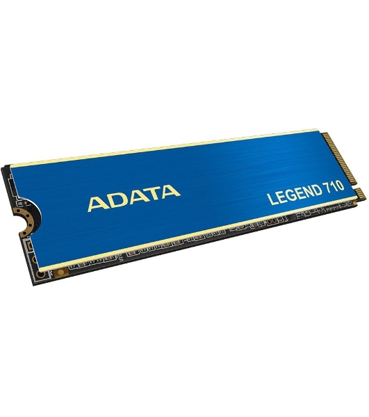 Накопитель SSD ADATA LEGEND 710, 2Tb, PCIe 3.0 x4, M.2 2280, NVMe, R/W 2400/1800, с радиатором