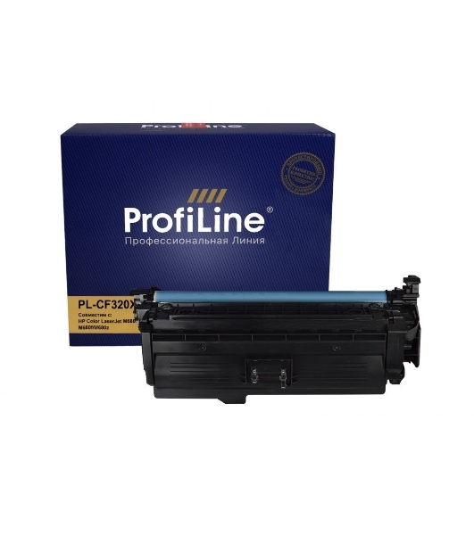 Картридж лазерный ProfiLine PL-CF320X (№653X) для принтеров HP Color LaserJet M680/M680dn/M680f/M680f/M680z Black 21000 копий