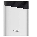 Внешний SSD Netac Z6S, 2TB, USB 3.2 Gen 2 Type-C, R/W 520/480, серебристый, фото2