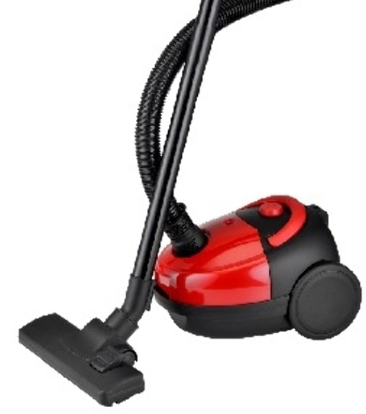 Пылесос Centek CT-2518 красный/черный, 350/1800 Вт, уборка сухая, пылесборник мешок, 1.5 л