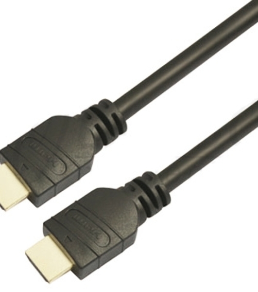 Кабель аудио-видео LAZSO WH-111 HDMI (m)/HDMI (m) 35м. позолоченные контакты черный