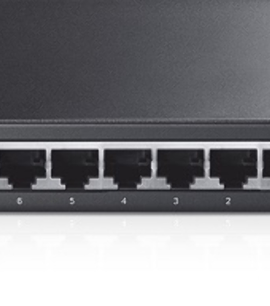 Коммутатор TP-Link SMB TL-SG2008 8-port Pure-Gigabit Desktop Smart Switch, 8 10/100/1000Mbps RJ45 ports, Tag-based VLAN, STP/RSTP/MSTP, IGMP V1/V2/V3 Snooping, DHCP Filtering, 802.1P Qos, Rate Limiting, Voice VLAN,