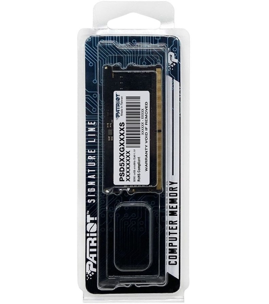 Оперативная память Patriot, DDR5, 32GB (1x32 GB), 4800 MHz, CL40 SO-DIMM