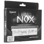 Оперативная память Apacer Nox, DDR5, 16GB (1x16 GB), 5200 MHz, CL40, DIMM, радиатор, черный, фото3