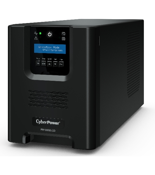 Источник бесперебойного питания CyberPower PR 1000LCD /1000ВА / 900Вт / 8 х IEC 320 C13