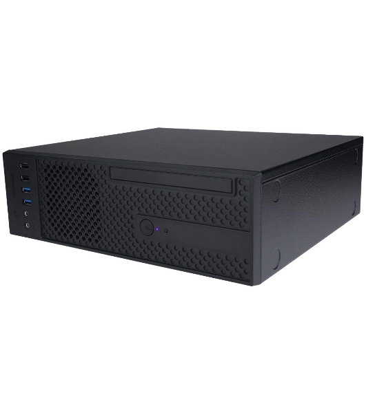 Компьютерный корпус Slim Desktop INWIN CJ708BL IP-S265AU7-2 80plus Bronze, U3*2+U2*2+A(HD)+TYPE 3.1C + FAN 80*15мм + intrusion switch INWIN Slim Case