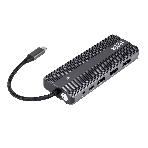USB-концентратор HIPER HP-DS11-01, USB Type-C, USB Type-C/HDMI/USB-A/microSD/SD/DisplayPort/3.5мм/RJ45, USB, фото20