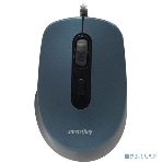 Мышь проводная беззвучная Smartbuy ONE 265-B синяя / 40 SBM-265-B, фото 1
