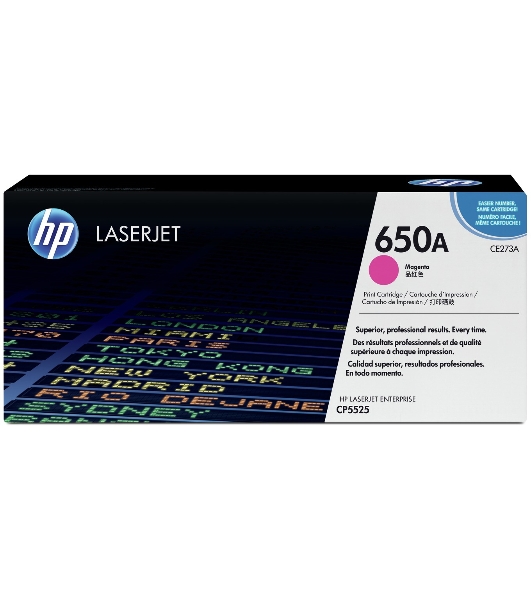 Картридж лазерный HP CE273A пурпурный для CLJ CP5520/5525 15000 стр.