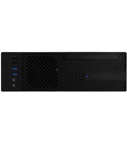 Компьютерный корпус Slim Desktop INWIN CJ708BL IP-S265AU7-2 80plus Bronze, U3*2+U2*2+A(HD)+TYPE 3.1C + FAN 80*15мм + intrusion switch INWIN Slim Case