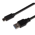 Кабель USB3.0 Cablexpert CCP-USB3-AMCM-3M, AM/Type-C, 3А, 36Вт, QC3.0, медь, двойн.экран, Pro, 3м, черный, пакет, фото2
