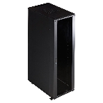 Шкаф коммутационный Lanmaster (TWT-CBB-42U-6X10-P1) 42U 600x1000 мм пер. дв. перфор. задн. дв. перфор. 2-хст. 2 бок. пан. 800 кг черный IP20, фото9