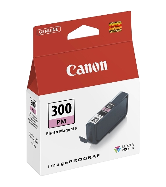 Картридж струйный Canon PFI-300 PM EUR/OCN пурпурный (magenta) (530 стр.) для Canon imagePROGRAF PRO-300