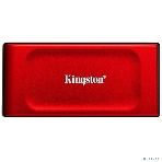 Внешний SSD Kingston XS1000, 1TB, USB 3.2 Gen 2 Type-C, R/W 1050/1000, красный, фото4