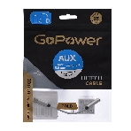 Адаптер GoPower Jack3.5мм(F)-TYPE-C(M) 00-00027481 0.1M белый, фото2