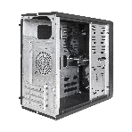 Компьютерный корпус Minitower ExeGate mEVO-7807 (mATX, без БП, 1хUSB+1хUSB 3.0, черный 1x12см с RGb подсветкой), фото9