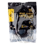 Кабель HDMI Cablexpert CCF2-HDMI4-6, 19M/19M, v2.0, медь, позол.разъемы, экран, 2 фер.кольца, 1,8м, черный, пакет, фото2