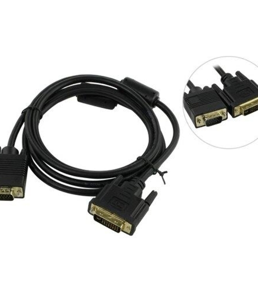 Кабель-переходник DVI (24+5)----> VGA_M/M 1,8м Telecom (TA680F-1.8M) Кабель-переходник DVI (24+5)----> VGA_M/M 1,8м Telecom (TA680F-1.8M)
