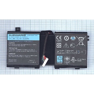 Аккумуляторная батарея для ноутбука Dell Alienware M17x R5 14.8V 86Wh 2F8K3 черный
