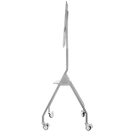 Мобильная стойка напольная Kromax OMEGA-12 silver, 1 шт/уп, Мобильная стойка напольная для TV 32'-120', max вес 80 кг, высота 1640-1820 мм, max VESA 1000x600 мм, фото7