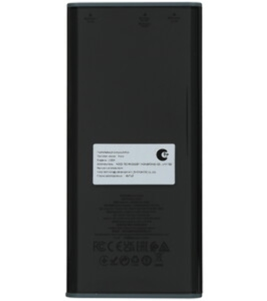 Внешний аккумулятор 20000mAh 2USB+1Type-C+1micro USB 2.0A Hoco J165A (Black). '