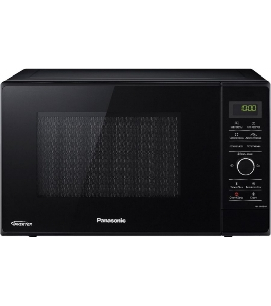 Микроволновая печь Panasonic NN-SD36HBZPE черный, 23 л, 1000 Вт, переключатели - сенсор, поворотный механизм