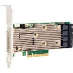 Контроллер MegaRAID 9460-16I SGL (05-50011-00), PCIe 3.1 x8 LP, SAS/SATA/NVMe, RAID 0,1,5,6,10,50,60, 16port(4 * int SFF8643), 4Gb Cache, 3516ROC, фото 1