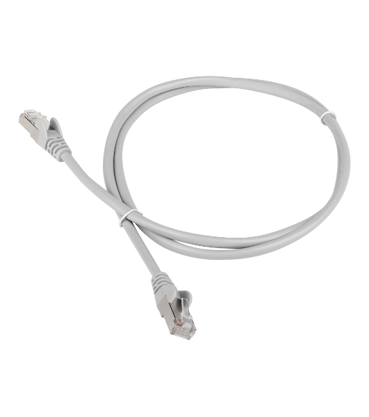 Патч-корд LANMASTER LSZH FTP cat.6, 0.5 м, серый