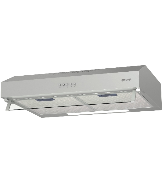 Вытяжка подвесная Gorenje WHU629EX/M нержавеющая сталь, 60 см, 249 м³/ч, 67 дБ