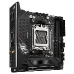 Материнская плата ASUS ROG STRIX B650E-I GAMING WIFI, AM5, AMD B650, 2xDDR5, 2xSATA, 2xM.2, 1xPCIe 5.0 x16, 1xHDMI, 1x 2.5Gb LAN, 4xUSB-A 3.2 Gen 2, 1xUSB-A 3.2 Gen 1, 1xUSB-C 3.2 Gen 2x2, 3x3.5 мм, 7.1, Mini-ITX, фото6
