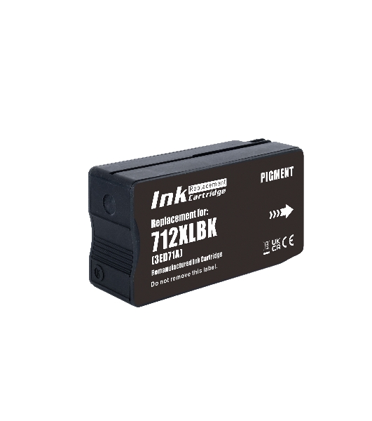 Картридж струйный NVPrint 712 (NV-3ED71A) Black для HP DJ T210/T630 (80 мл)