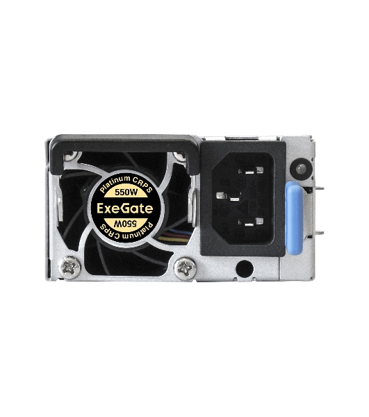 Блок питания серверный (модуль к RTS550 Redundant) 550W ExeGate Industrial-RT550 (APFC, КПД 94%(80 PLUS Platinum), 4 см fan)