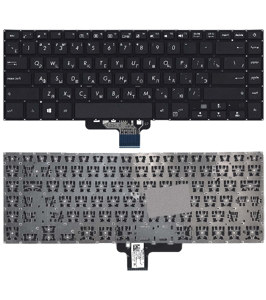 Клавиатура для ноутбука Asus X510U черная